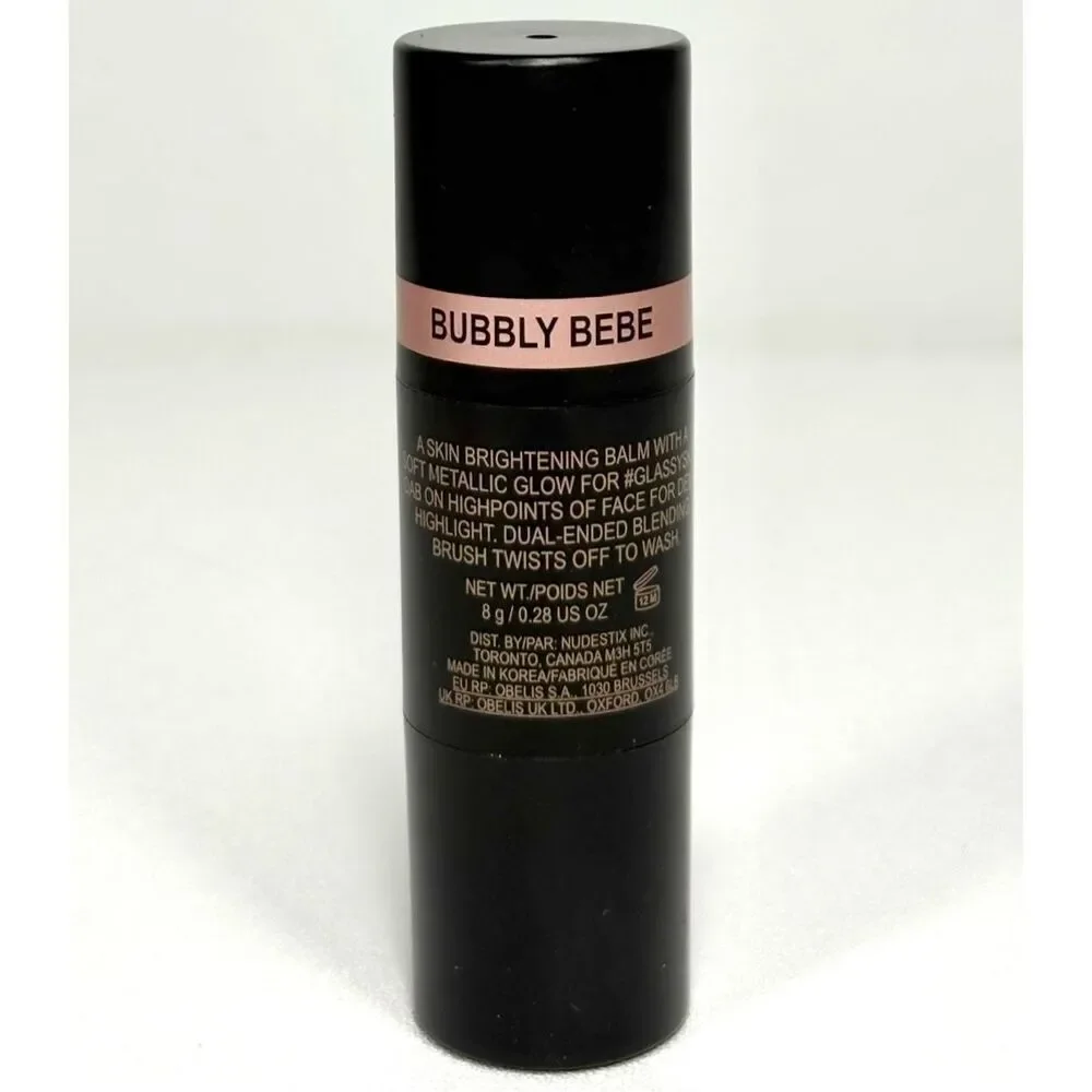 Nudestix Nudies Glow All Over Face Highlight Bubbly Bebe & Bronze Sunkissed Mini